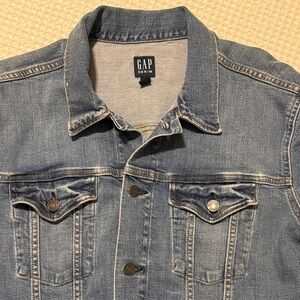 GAP womens Blue Denim Jacket